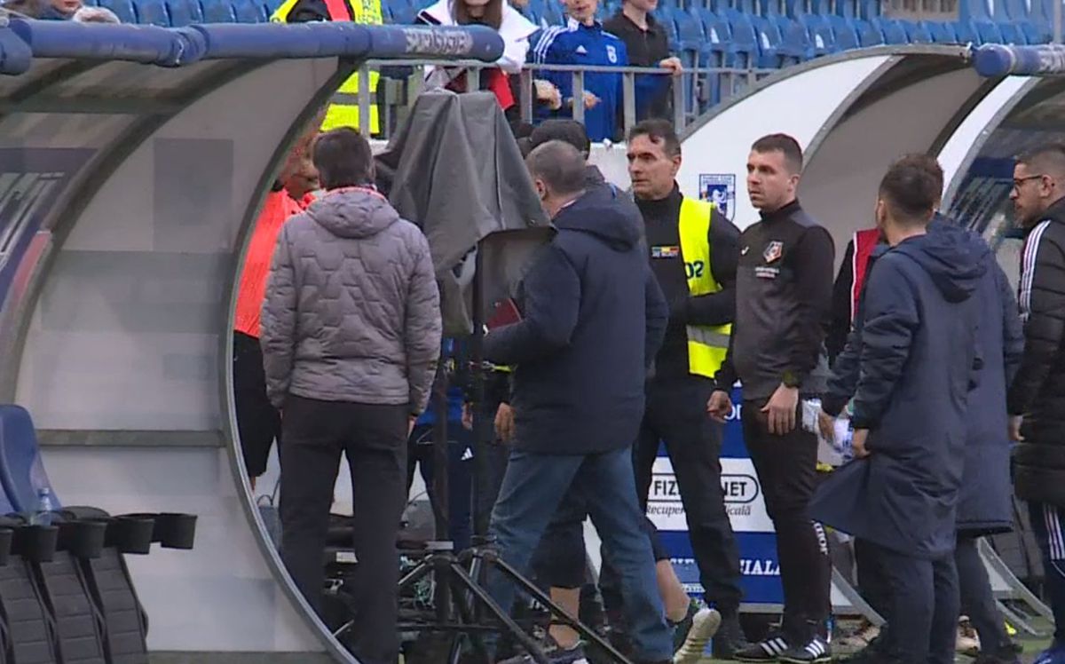 Scandal în FCU Craiova - Poli Iași: Leo Grozavu s-a dus peste arbitri