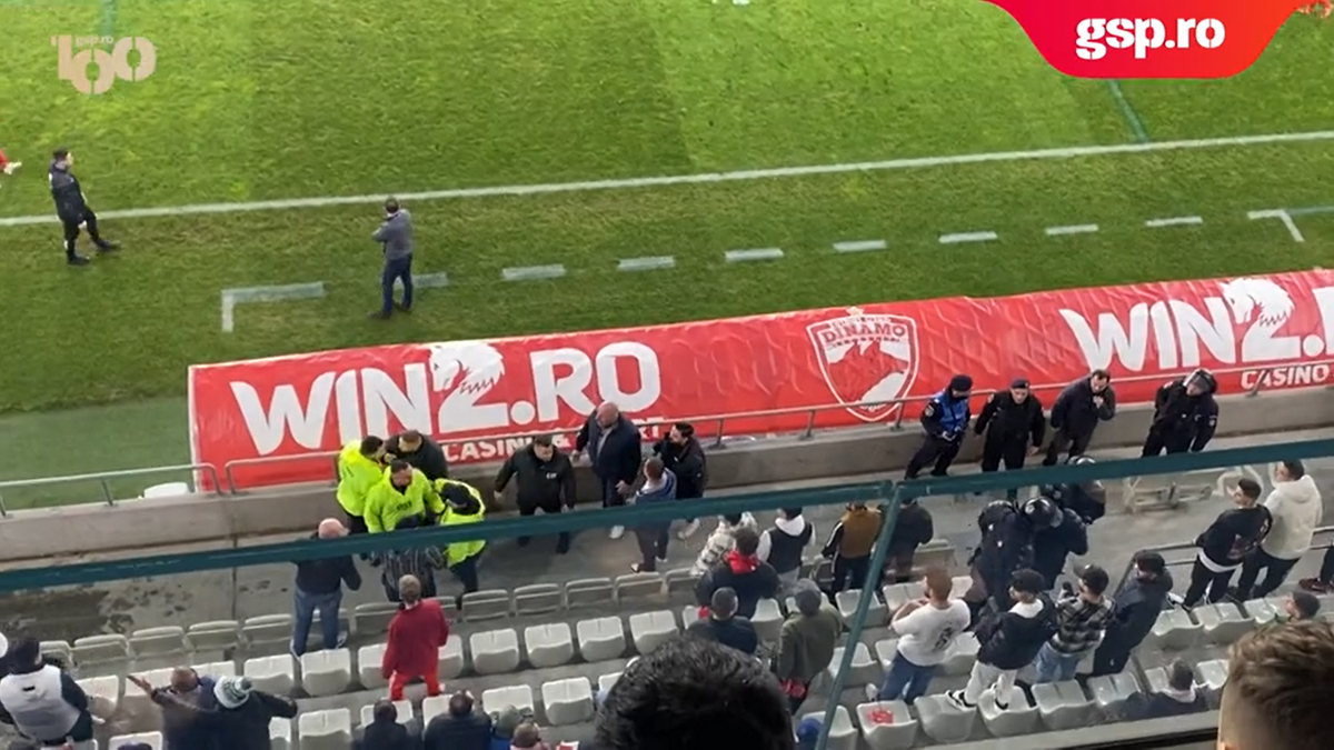 Dinamo, mesaj CLAR pentru suporteri, după incidentele de la meciul cu Hermannstadt: „Am căutat vinovații. Se poate ajunge la pierderea jocului”