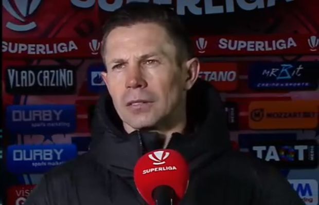 Ciprian Deac, după egalul cu Oțelul: „O echipă matură nu trebuia să primească gol”