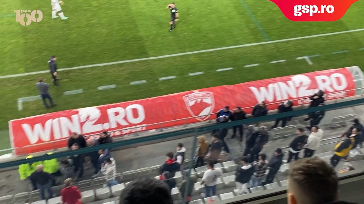 Dinamo, mesaj CLAR pentru suporteri, după incidentele de la meciul cu Hermannstadt: „Am căutat vinovații. Se poate ajunge la pierderea jocului”
