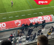 Dinamo, mesaj CLAR pentru suporteri, după incidentele de la meciul cu Hermannstadt: „Am căutat vinovații. Se poate ajunge la pierderea jocului”