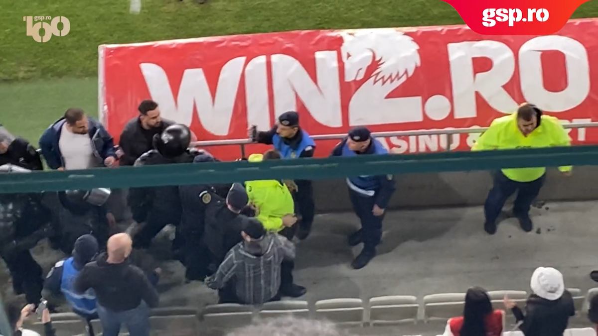 Scenă halucinantă pe „Arcul de Triumf” » Steward-ul dat afară de jandarmi e „umbra” lui Andrei Nicolescu!