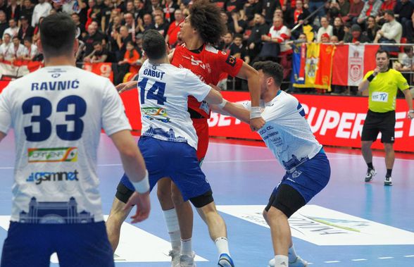 CSM Constanța - Dinamo 25-33 » Bucureștenii câștigă derby-ul românesc în EHF European League și sunt în play-off-ul pentru sferturi