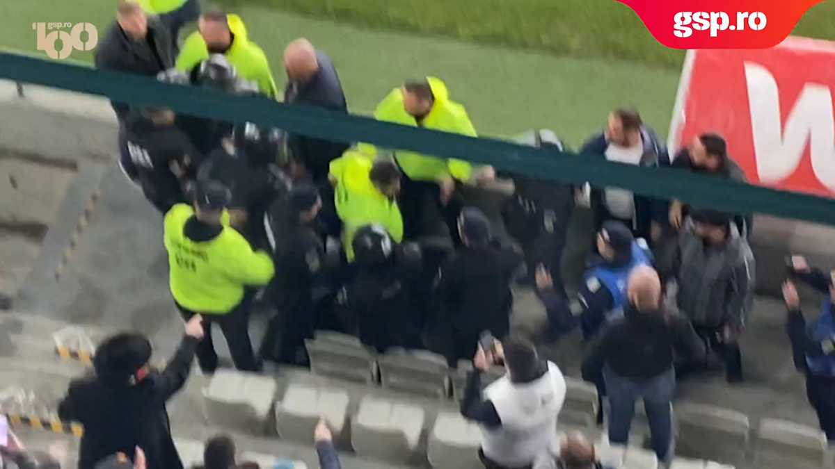 Scenă halucinantă pe „Arcul de Triumf” » Steward-ul dat afară de jandarmi e „umbra” lui Andrei Nicolescu!