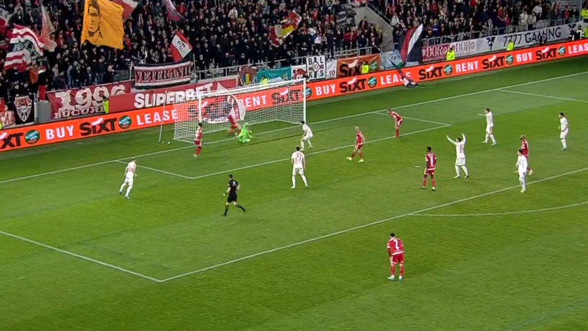 Decizie fără sens în Dinamo - Hermannstadt, din camera VAR