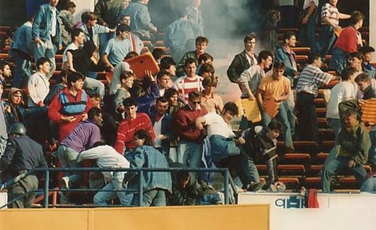 Dinamo Zagreb - Steaua Roșie Belgrad, 13.05.1990 - Revolta de pe „Maksimir”