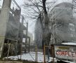 Așa arată azi clădirea în paragină de lângă stadionul Dinamo / FOTO: Remus Dinu (GSP.ro)