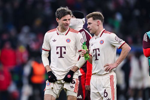 Thomas Muller și Joshua Kimmich