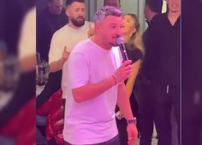 Constantin Budescu a luat microfonul și a început să cânte în restaurant: „Numai tu hoțule-o ai”