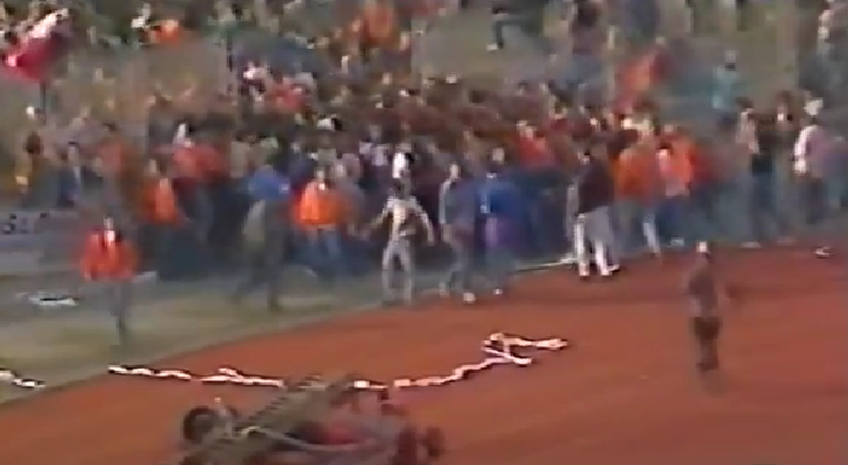 Dinamo Zagreb - Steaua Roșie Belgrad, 13.05.1990 - Revolta de pe „Maksimir”