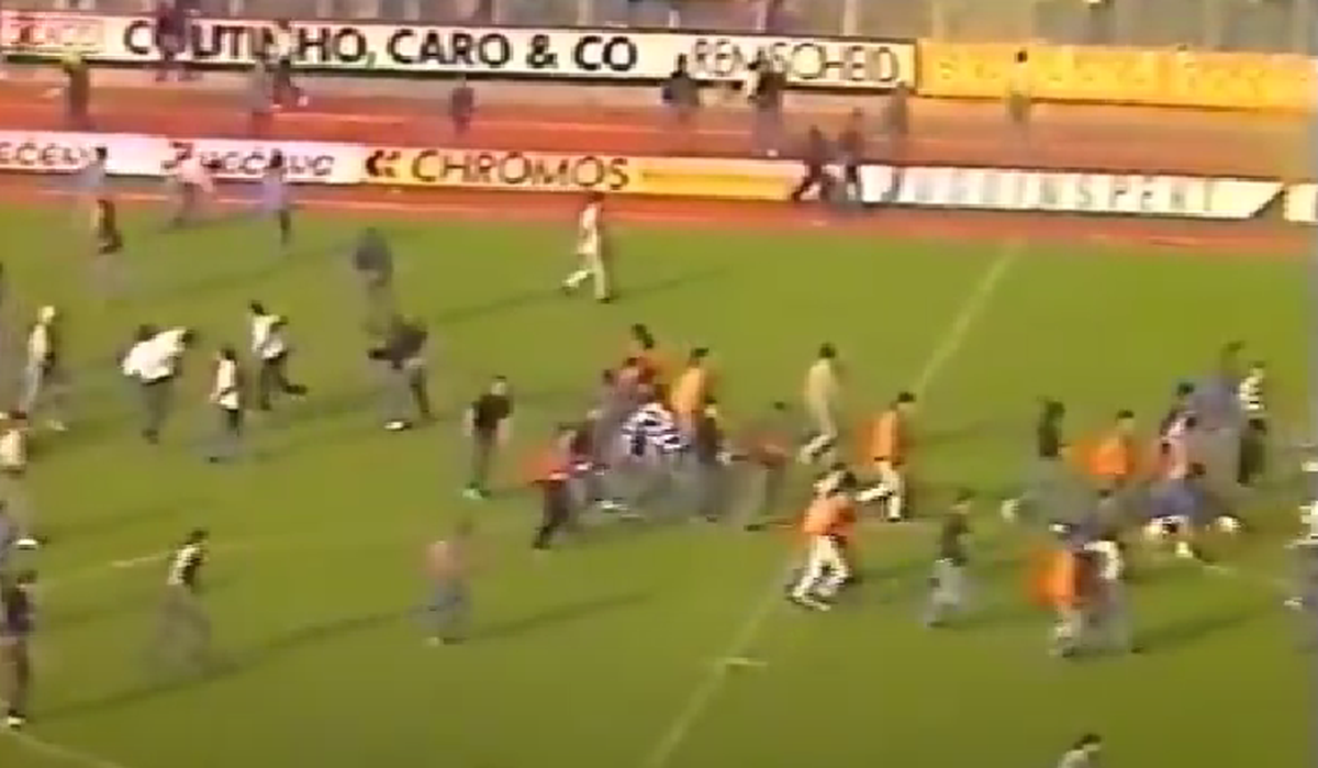 Dinamo Zagreb - Steaua Roșie Belgrad, 13.05.1990 - Revolta de pe „Maksimir”