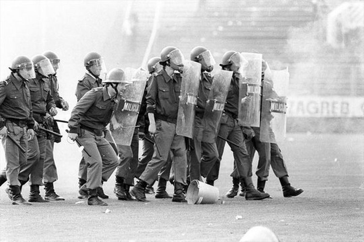 Dinamo Zagreb - Steaua Roșie Belgrad, 13.05.1990 - Revolta de pe „Maksimir”
