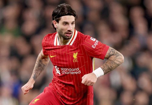 Dominik Szoboszlai în Liverpool - Newcastle 2-0, foto: Guliver/gettyimages