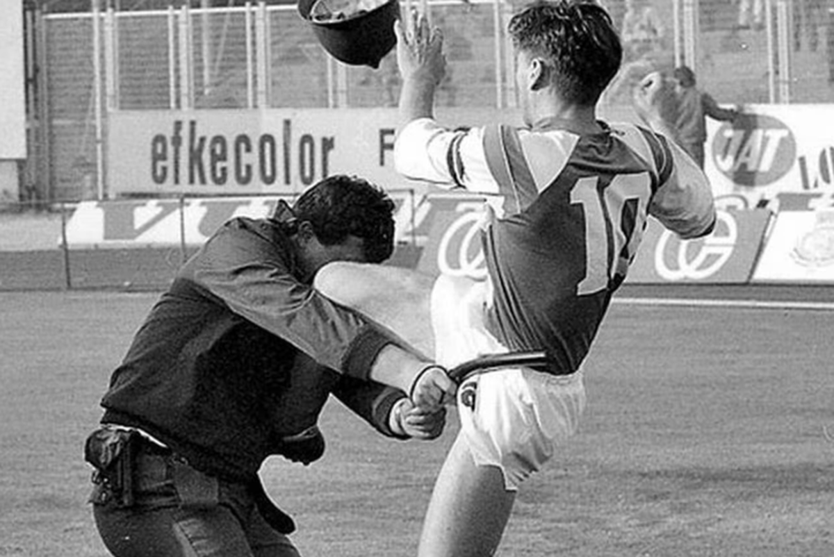 Dinamo Zagreb - Steaua Roșie Belgrad, 13.05.1990 - Revolta de pe „Maksimir”