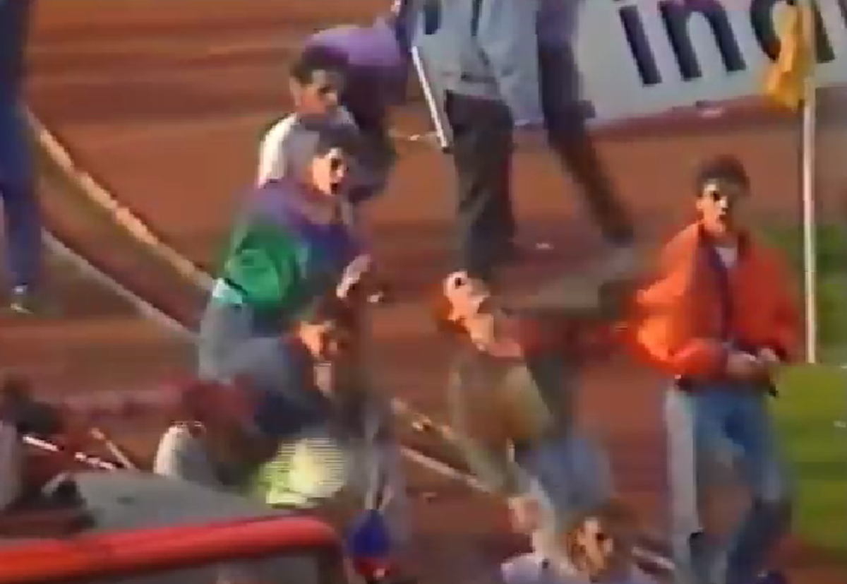 Dinamo Zagreb - Steaua Roșie Belgrad, 13.05.1990 - Revolta de pe „Maksimir”