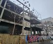 Așa arată azi clădirea în paragină de lângă stadionul Dinamo / FOTO: Remus Dinu (GSP.ro)