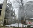 Așa arată azi clădirea în paragină de lângă stadionul Dinamo / FOTO: Remus Dinu (GSP.ro)