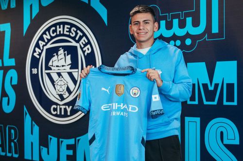 Mijlocașul ofensiv Claudio Echeverri (19 ani) s-a alăturat oficial lui Manchester City/ foto: mancity.com