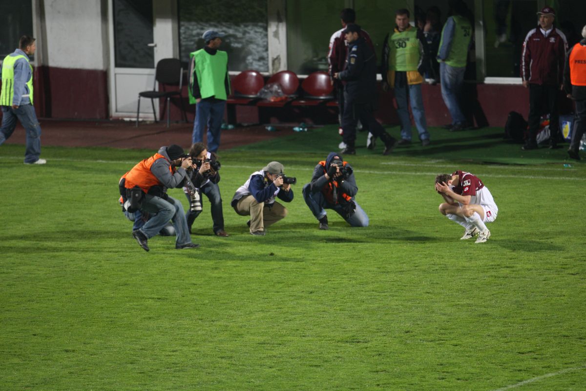 Imagini de la cazul „Bricheta”, cel mai încins derby dintre Rapid și FCSB