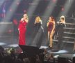 Sandra Izbașa, apariție de senzație pe scena de la Sala Palatului, alături de Andreea Esca și Lidia Buble: „Campioana blondă”