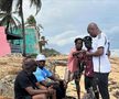 Thomas Bropleh în Liberia, țara părinților săi/Foto: Instagram (Thomas Bropleh)