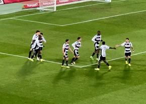 U Cluj - Oțelul, meci de play-off pentru ardeleni » Al doilea gol vine în minutul 27