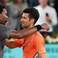 Gael Monfils și Novak Djokovic Foto: Imago Images