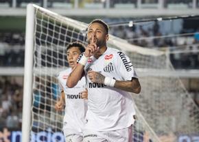 Neymar forțează prezența la Mondial » „Dublă” în ultima victorie a lui Santos din campionat