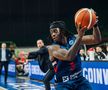 Thomas Bropleh, în maioul lui CSM Oradea/Foto: fiba.basketball