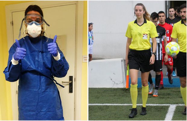 FOTO Ei sunt sportivii din prima linie » 19 jucători și arbitri cu pregătire medicală înfruntă coronavirusul în spitale