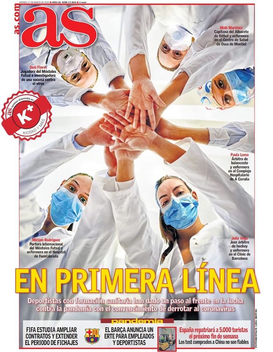 FOTO Ei sunt sportivii din prima linie » 19 jucători și arbitri cu pregătire medicală înfruntă coronavirusul în spitale