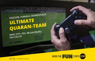 Ultimate Quaran-Team, turneul momentului de FIFA20 la care participă super-echipe din Europa! Pe cine pariezi?