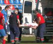 GSP a luat legătura cu jucătorul prăbușit pe teren în meciul CSA Steaua -  Dinamo 2: „Mi s-a tăiat respirația”
