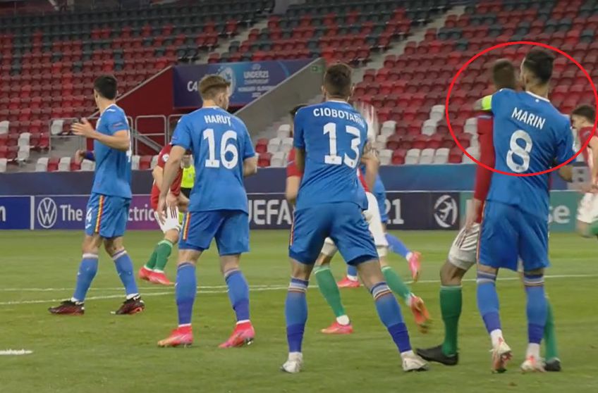 Ungaria U21 - România U21. Marius Marin, suspendat pentru meciul cu Ungaria