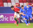Ce nu s-a văzut la TV în Ungaria U21 - România U21: ce a spus Mutu după golul maghiarilor și cine a intrat în rol de secund