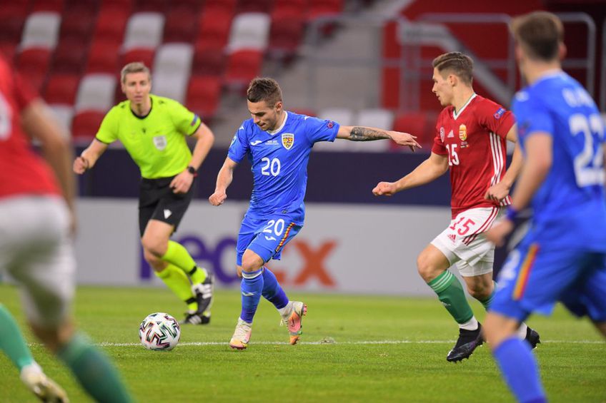 România U21 a învins-o pe Ungaria U21, scor 2-1, în al doilea meci al „tricolorilor” mici la Campionatul European! Alexandru Mățan (21 de ani), extrema de la Columbus Crew, a fost desemnat cel mai bun om al partidei.