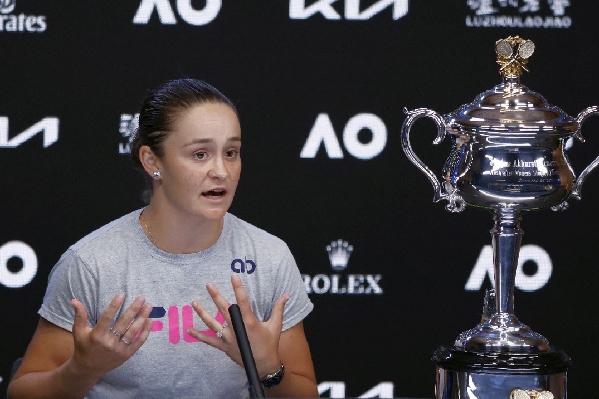Cine e jucătorul care a fascinat-o pe Ashleigh Barty: „A fost o plăcere să-l văd reușind asta”