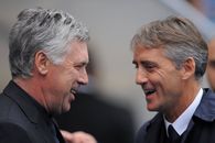 Presa italiană anunță: Roberto Mancini și Carlo Ancelotti ar putea face schimb de posturi în vară