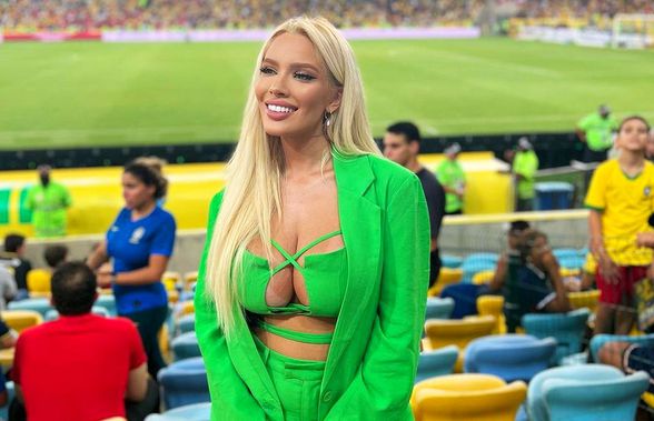 Starul naționalei Braziliei, eclipsat de iubită la meciul cu Chile de pe Maracana