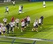 Antrenamentul oficial al României înaintea meciului cu Belarus