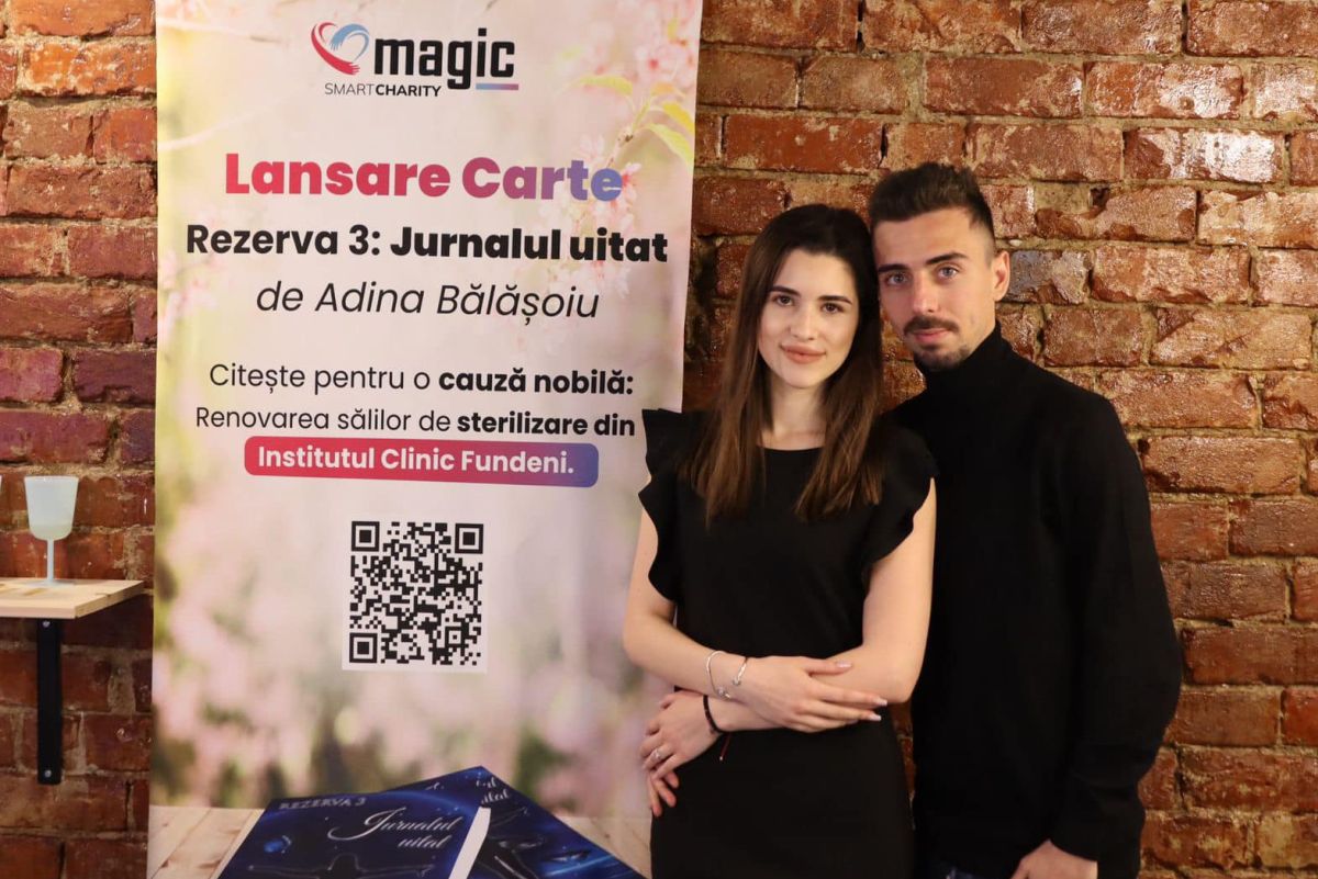 Iubita lui Patrick Petre și-a lansat cartea în care descrie lupta cutremurătoare cu cancerul » Toate încasările, direcționate spre o cauză nobilă