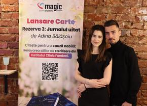 Iubita lui Patrick Petre și-a lansat cartea în care descrie lupta cutremurătoare cu cancerul » Toate încasările, direcționate spre o cauză nobilă