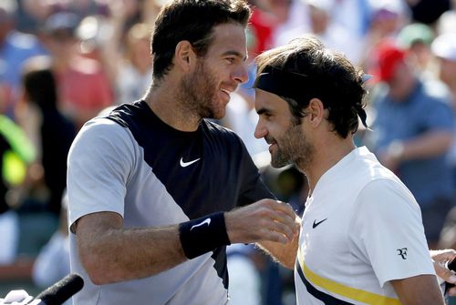 Juan Martin del Potro, după un meci de excepție cu Roger Federer, la Indian Wells / Sursă foto: Imago Images