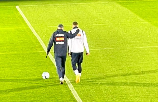 „Tricolorul” băgat în ședință de Edi Iordănescu » Ce s-a întâmplat la antrenamentul oficial dinainte de România - Belarus