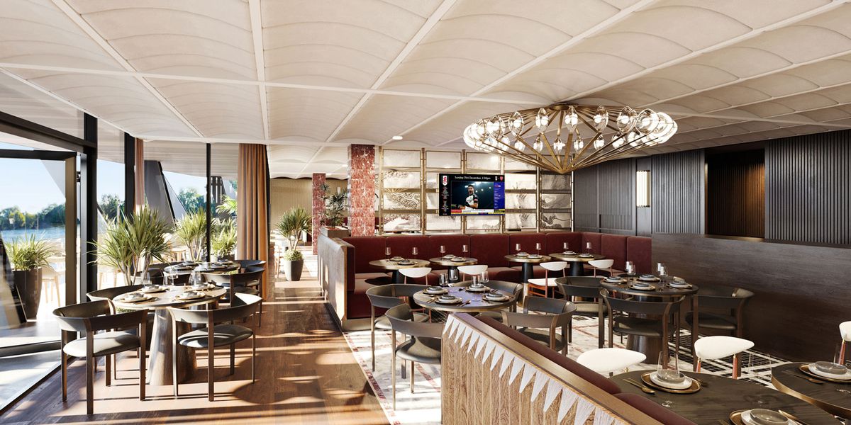 „Experiență unică în lume!” » Noul sector al stadionului inaugurat în 1896 arată fabulos: piscină, priveliște către râu și restaurante de lux