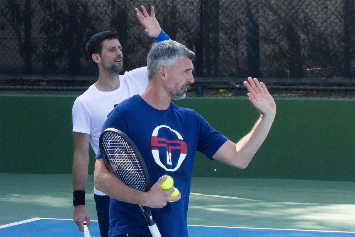 Imaginea care face înconjurul internetului, după despărțirea dintre Djokovic și Ivanisevic » Mouratoglou, în rolul principal