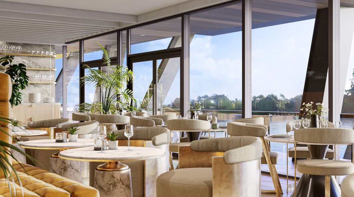 „Experiență unică în lume!” » Noul sector al stadionului inaugurat în 1896 arată fabulos: piscină, priveliște către râu și restaurante de lux