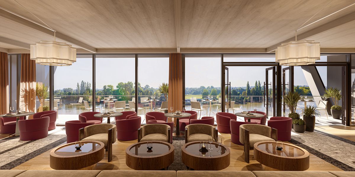 „Experiență unică în lume!” » Noul sector al stadionului inaugurat în 1896 arată fabulos: piscină, priveliște către râu și restaurante de lux