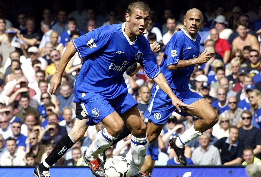 Adrian Mutu, în vremea când făcea furori la Chelsea / Foto: Imago Portret „nefardat” al lui Mutu în Gazzetta dello Sport: „Cocaină, dopaj și sfatul lui Lippi pe care nu l-a ascultat. Așa am pierdut un campion”