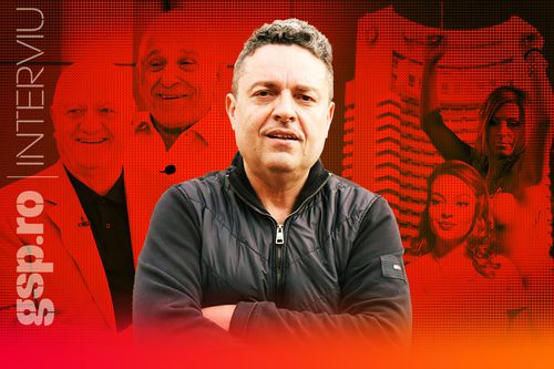 Liviu Anghel, interviu în San Marino, fotomontaj: Diana Vasilescu